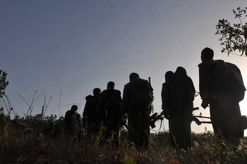 Kurdistan,,Iraq,-,June,22:militants,In,The,Qandil,Mountains,,Pkk