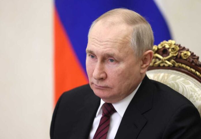 Moscow,,Russia,,February,2023,,Russia,President,Vladimir,Putin,In,Meeting