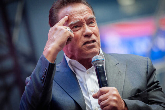 Saint,Petersburg,/,Russia,-,10.04.,2019:,Arnold,Schwarzenegger,At
