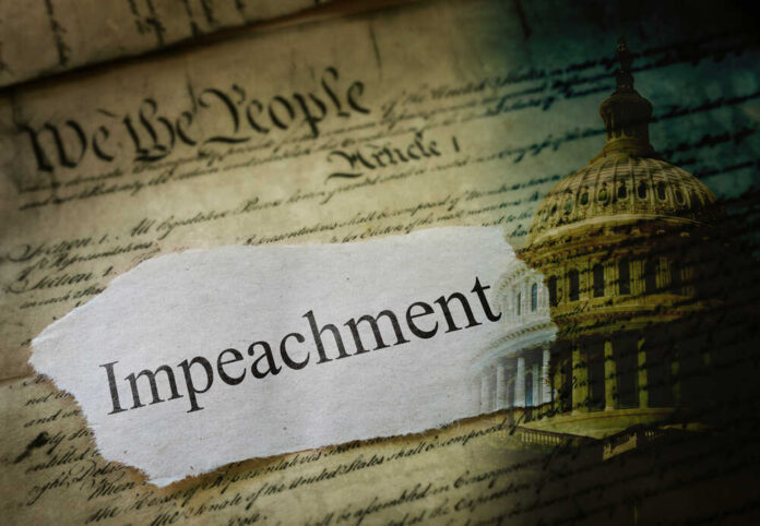 Impeachment,News,Headline,With,Us,Capitol,And,United,States,Constitution