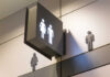Tampons for Timmy? Maryland’s Controversial Bill Restroom sign indicating male and female facilities