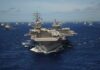 Raúl Castro Charged—Nimitz’s Timely Arrival Raises Eyebrows Aircraft carrier leads a naval fleet at sea