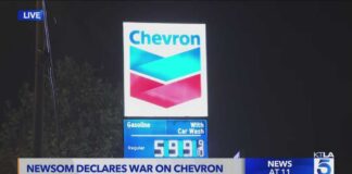 Newsom declares war on Chevron