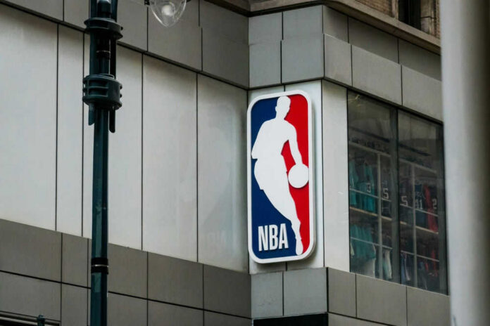 conservativevalore1-1jpg NBA logo sign on a building facade