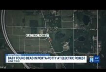 Baby found dead in porta-potty at Electric Forest