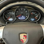 Porsche steering wheel with instrument cluster