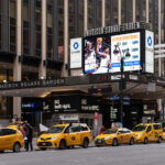 999 Knicks Fans? Midtown Gets Barricades Instead NYPD police SUV parked in urban street environment