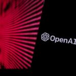 Florida Drops Bomb: ChatGPT Endangers Kids? Close-up of a smartphone displaying the OpenAI logo against a vibrant digital background
