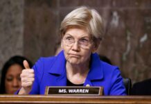 $6.2 Trillion? Warren’s Math Bomb A senator giving a thumbs up during a hearing