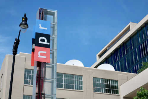national-public-radio-npr1419159761jpg NPR building with logo and streetlight nearby