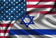 Hidden Clause Tangles U.S. With IDF Tech United States and Israel flags overlapping with visible folds