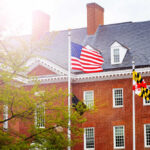 Dangerous Releases? DOJ Torches Maryland Law Sign for U.S. Immigration and Customs Enforcement building.