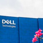 Billionaire Bet Supercharges Trump’s Kid Accounts Dell Technologies logo on a blue building facade