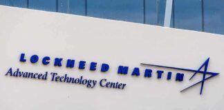 Lockheed Martin Advanced Technology Center building sign