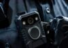 Body-worn camera attached to a uniform