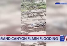 Single Pipe Fails — Chaos at Grand Canyon Grand Canyon flooding: Over a dozen possibly missing, water pipeline knocked out