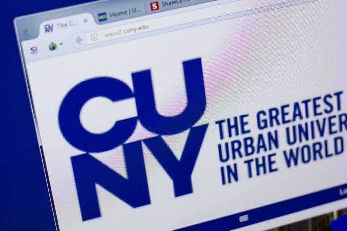 shutterstock_1117633349 CUNY website on a computer screen