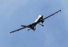 Sacred Airspace Breached? Red Line Warning After Mecca Scare military drone flying in a clear blue sky