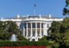 Oval Office Blackout Stuns Networks – TV Goes Dark The White House south facade with columns and fountain