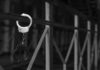 Prison Chaos? Diddy’s Midnight Hospital Dash handcuffs hanging on a metal railing