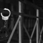 Prison Chaos? Diddy’s Midnight Hospital Dash handcuffs hanging on a metal railing