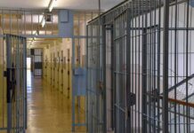 Putin’s Prison Horror – Hostage Playbook Exposed Prison corridor with barred doors