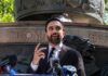 Booed Mayor, Explosive Dinner Choice Zohran Mamdani speaking at an outdoor press conference